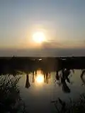 Sunset on the Sukhyi Estuary