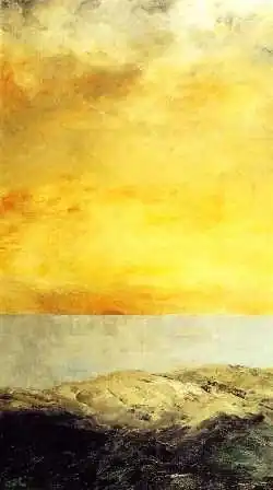 Sun Goes Down Into The Sea, 1903