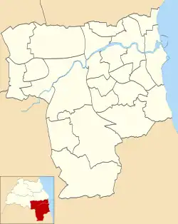Park Lane is located in Sunderland