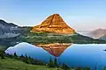 Bearhat reflected in Hidden Lake