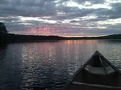 Sunset on Long Pond