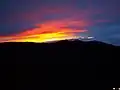 Sunset from the summit
