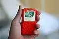 Tic Tac package of orange-flavored breath mints