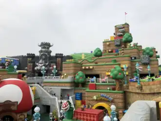 The 2020s was a more profitable era for movies based on video games. The Super Mario Bros. Movie released in 2023 and surpassed $1 billion, and Nintendo plans to open a group of international theme parks called Super Nintendo World and a Nintendo Museum between 2021 and 2025.