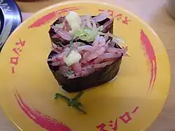As sushi
