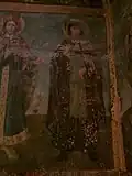 Fresco of Saint Angelina