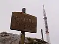 Sveti Jure summit marker
