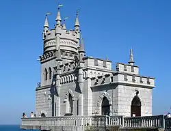 Image 7 The Swallow's Nest is one of the Neo-Gothic châteaux fantastiques near Yalta; it was built in 1912.