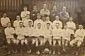 Beaumont at Preston North End. Bottom row, third from right