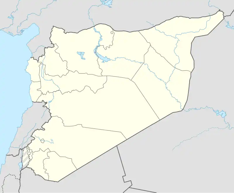 Shayrat Airbase is located in Syria