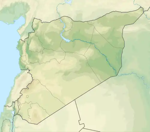 Battle of Damascus (2012) is located in Syria
