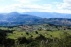 View of Tópaga