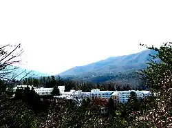 The grand hotel at The Greenbrier, White Sulphur Springs, West Virginia, built in 1858