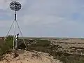 Trig point on Tauragat Hill