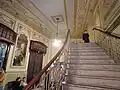 Building staircase.
