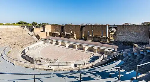 Detail of Roman Theater