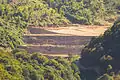 Super closeup of lower waste rock storage area