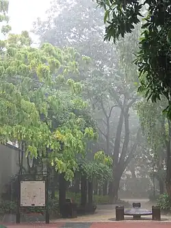 Image 28Afternoon thunderstorms are a frequent occurrence in Singapore, which has an equatorial climate. (from Geography of Singapore)