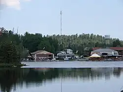 Temagami on the shores of Lake Temagami