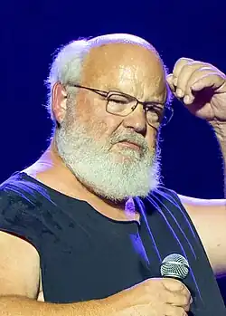 Gass performing in 2023