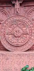 Terrcota relief at art gallery (Maa Phire Elo)
