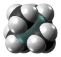 Space-filling model