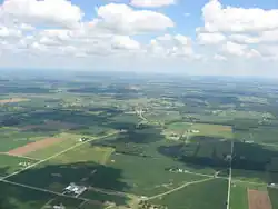 Countryside in southeastern Jackson Township
