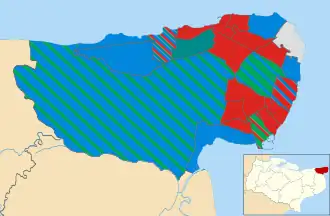 2023 results map