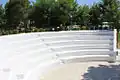 The Amphitheater is home to many of the evening activities of Ionian Village. Whether its Greek Invasion, the Pentathlon, Music Fest or Night with God, most evening campers can be found here as the sun fades away and the stars come out.