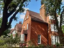 The Avenue first Bedford Park houses by E. W. Godwin, 1876
