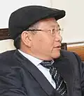 The Chief Minister of Nagaland, Shri T.R. Zeliang meeting the Union Minister for Human Resource Development, Smt. Smriti Irani, in New Delhi on December 08, 2015 (1) (cropped).jpg