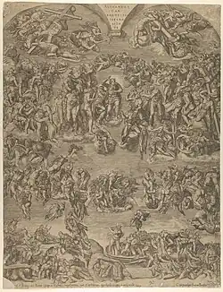The Last Judgement by Giulio Bonasone