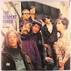 Cover of the debut album's British edition