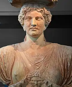 Face of Caryatid B