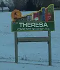 Western welcome sign