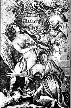 Thérèse philosophe variously attributed to Denis Diderot, Jean-Baptiste Boyer d'Argens, Xavier d'Arles de Montigny, Théodore-Henri de Tschudi.