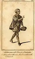 Weston as Costard in Love's Labour's Lost