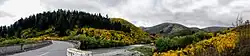 Thomsons Track crossing the North Branch of Ashburton River / Hakatere