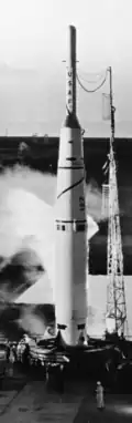 Thor-Able 127 with Pioneer 0 (17 August 1958)
