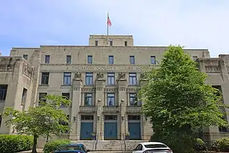 Former Thurston County Courthouse in Summer 2025
