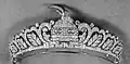 One of four identical Oak leave Tiaras commissioned for the Albanian Princesses