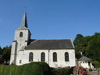 The church of Tilly-Capelle