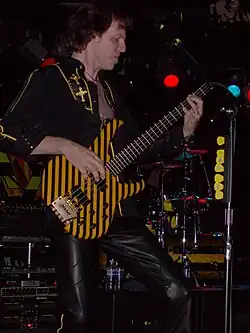 Gaines performing on September 12, 2009