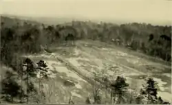 A cleared area ready to be built on.