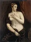 Version without Cupid or the Mirror, Galleria Franchetti, Venice