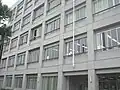 New school building based on white scheme