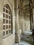 Pillars and windows