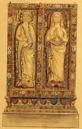 Tomb of Alix, Duchess of Brittany (1201–1221) and Yolande of Brittany (1218–1272)