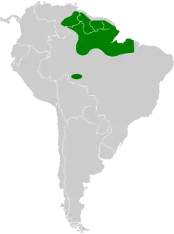 Map of range