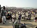 Image 9Traders at a fish market on the Gambian coast